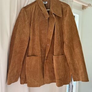 Rumored Tan Leather Jacket